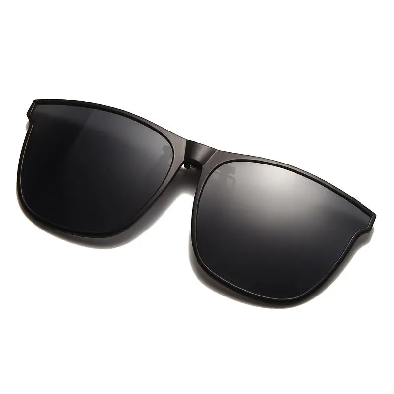 Photochromic Driving Sunglasses — Men's Anti-Glare Vintage Square Shades