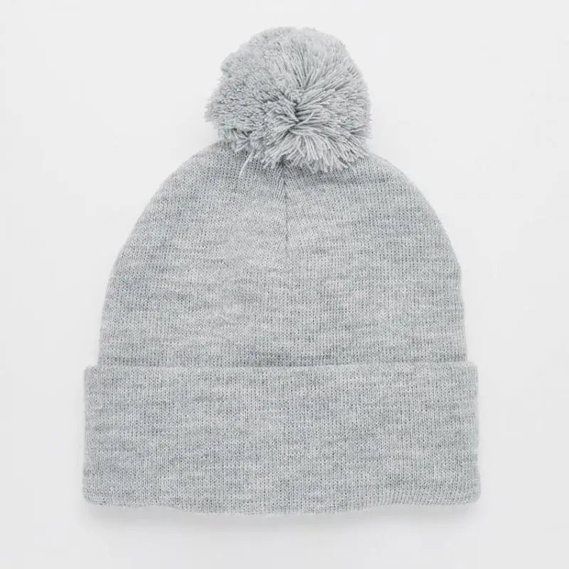 Knitted Hats For Women Men's Winter Hat Cap Unisex Beanies With Pompom Ball Women Skullies Warm Caps Gorros Bone Female New
