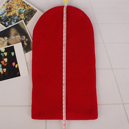 Solid Colors Men Women Woolen Knitted Beanie Hat Cap Winter Warm Soft Cotton Ski Caps Gorro Skull Knit Cap Mens Hats