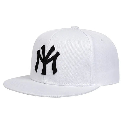 Letter Embroidered Baseball Cap — Unisex Adjustable Hip-Hop Hat
