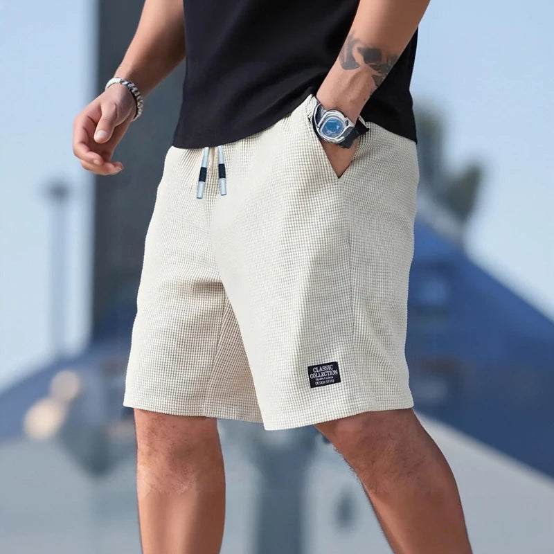 Textured Breathable Shorts