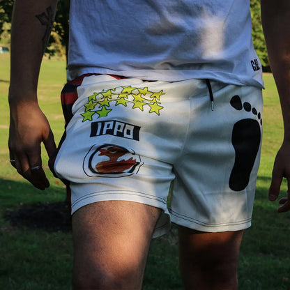 3D Print Sport Shorts — Men's Quick-Dry Gym & Beach Jogger Shorts