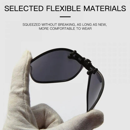 Photochromic Driving Sunglasses — Men's Anti-Glare Vintage Square Shades
