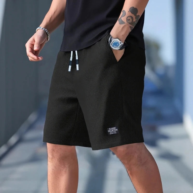 Textured Breathable Shorts