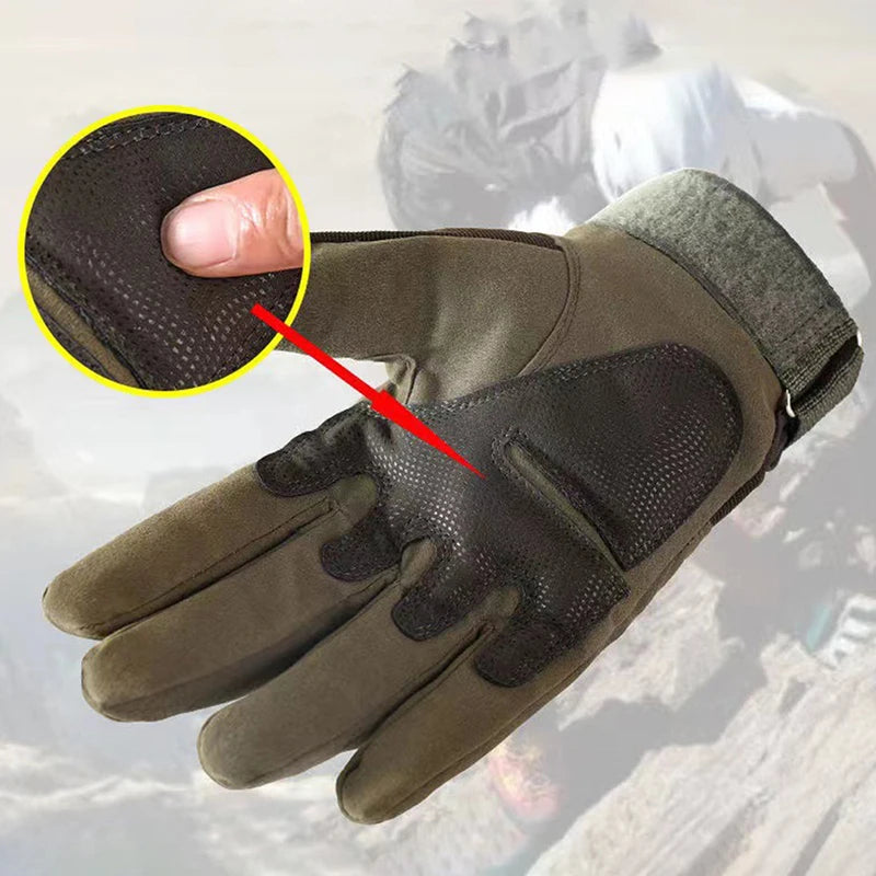 Tactical Hard-Shell Riding Gloves — Unisex Outdoor Sports Gloves