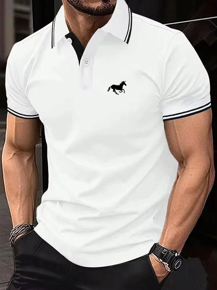 Mens Slim Fit Weekend Polo