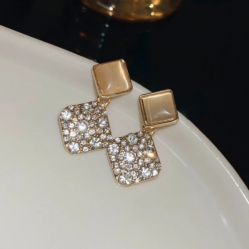 Zircon Stud Earrings