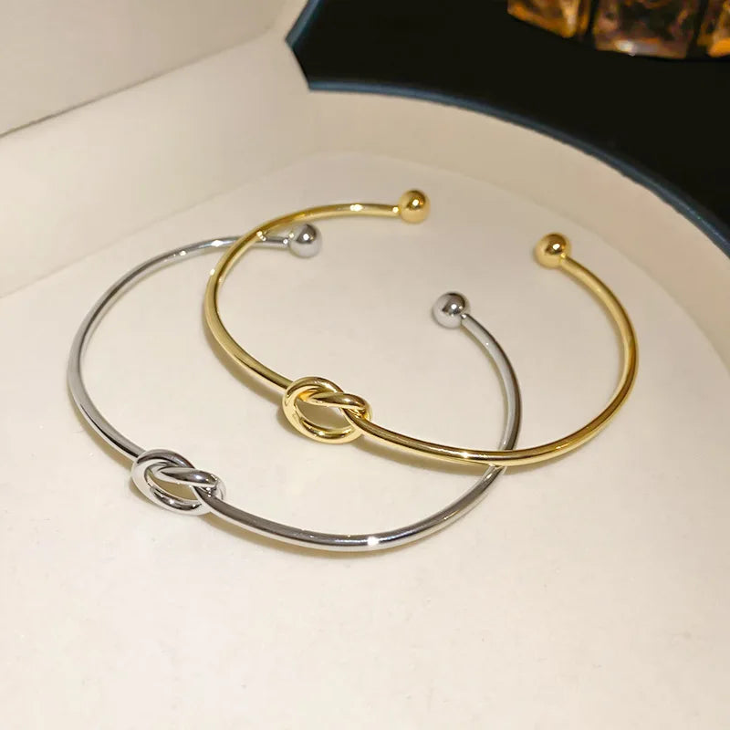 Woven Steel Cuff Bracelet