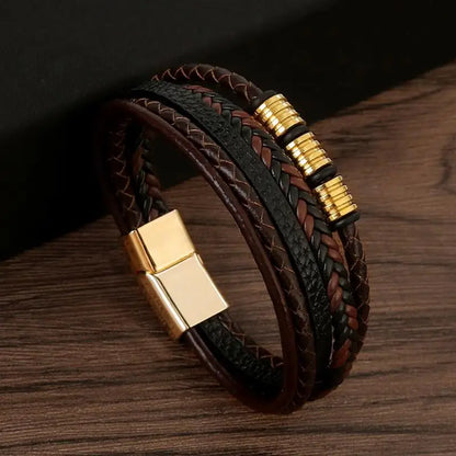 Woven Leather Bracelet