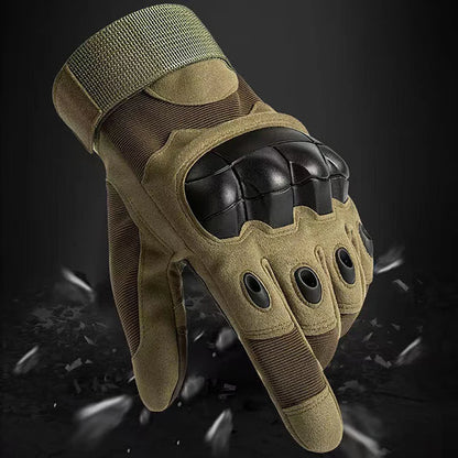 Tactical Hard-Shell Riding Gloves — Unisex Outdoor Sports Gloves