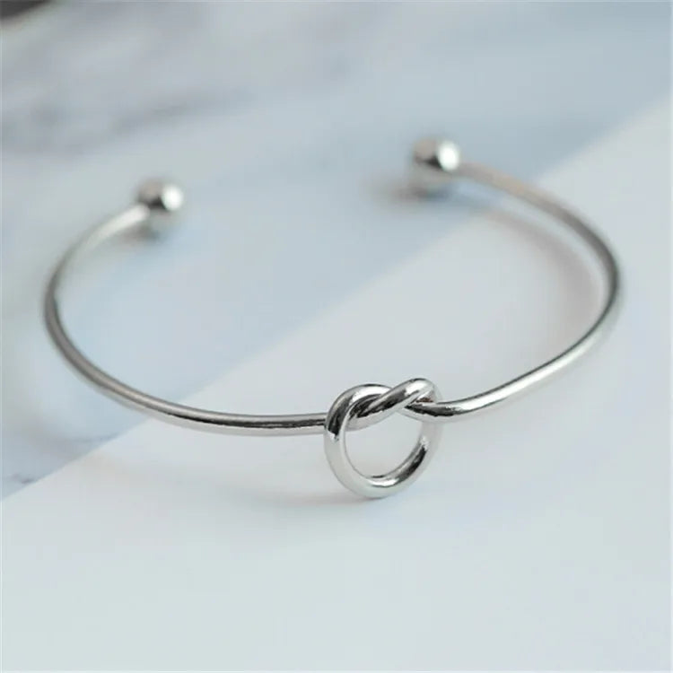 Woven Steel Cuff Bracelet