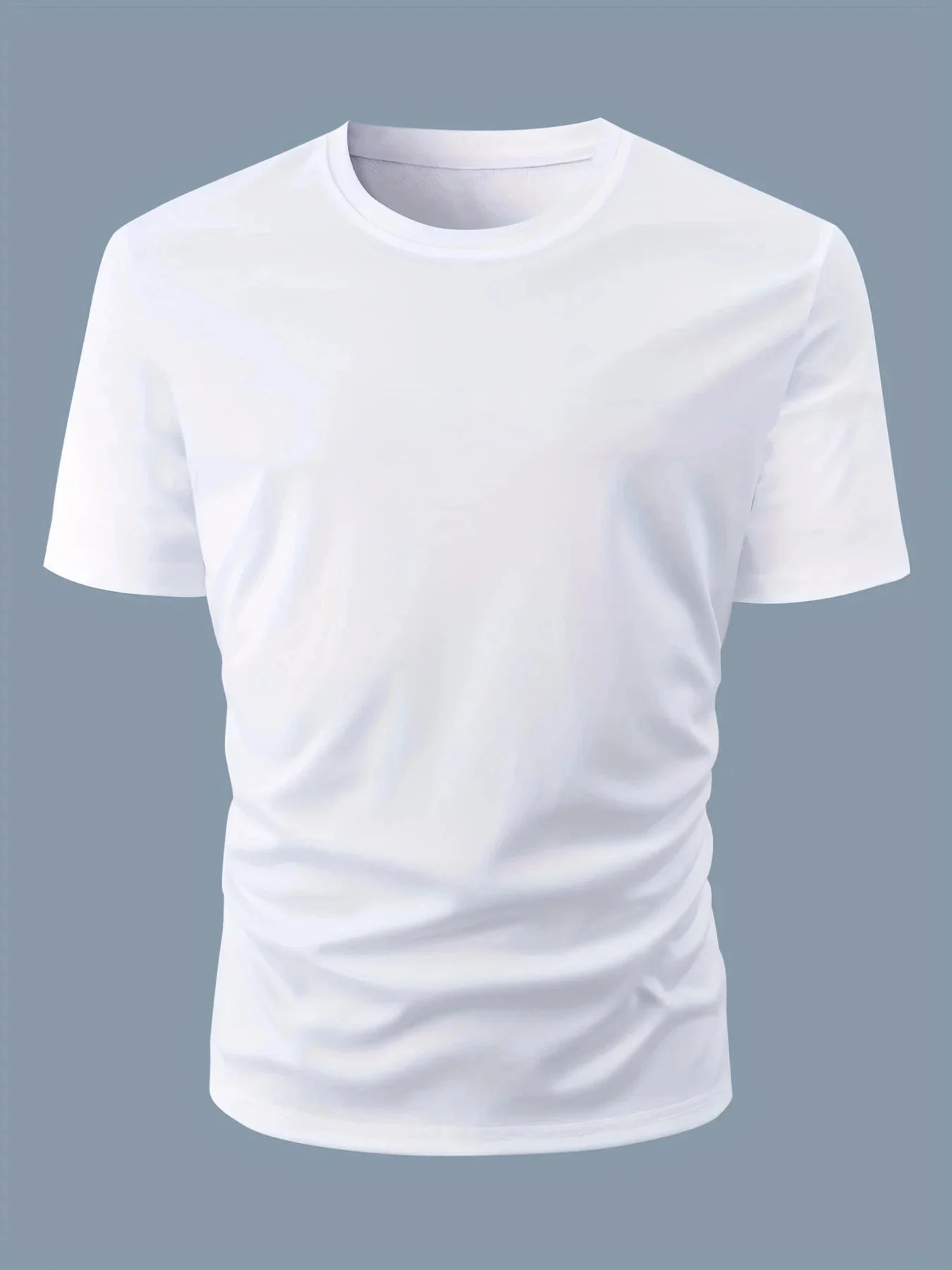Large Letter Print Tee — Unisex 100% Cotton Loose Fit High Street T-Shirt