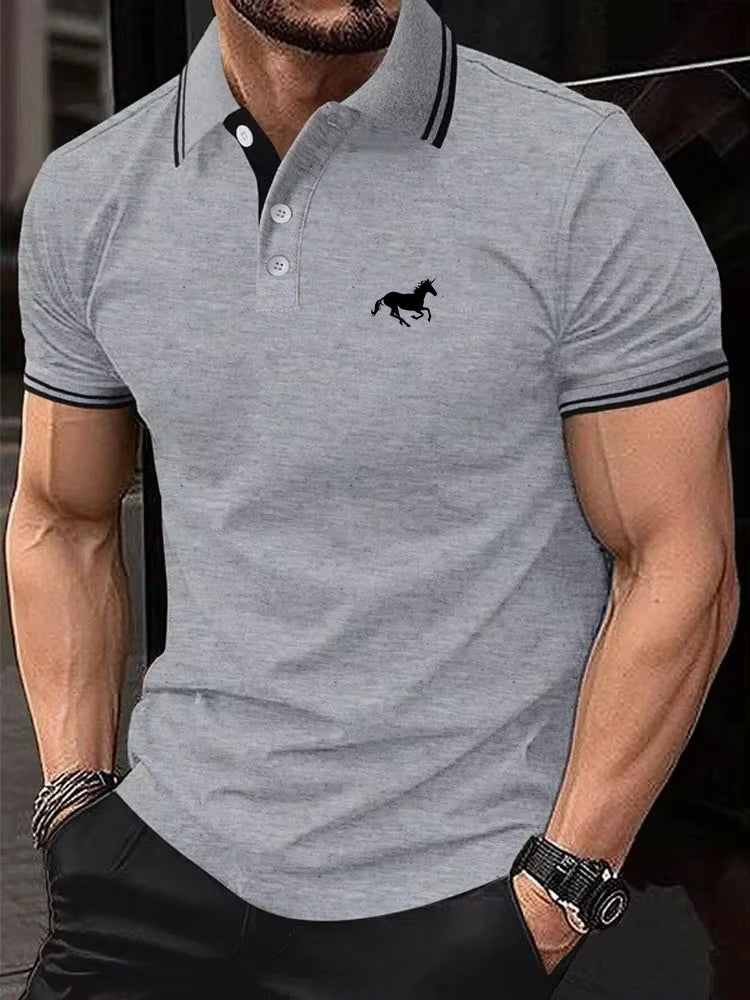 Mens Slim Fit Weekend Polo