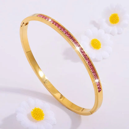 Zirconia Bangle Set