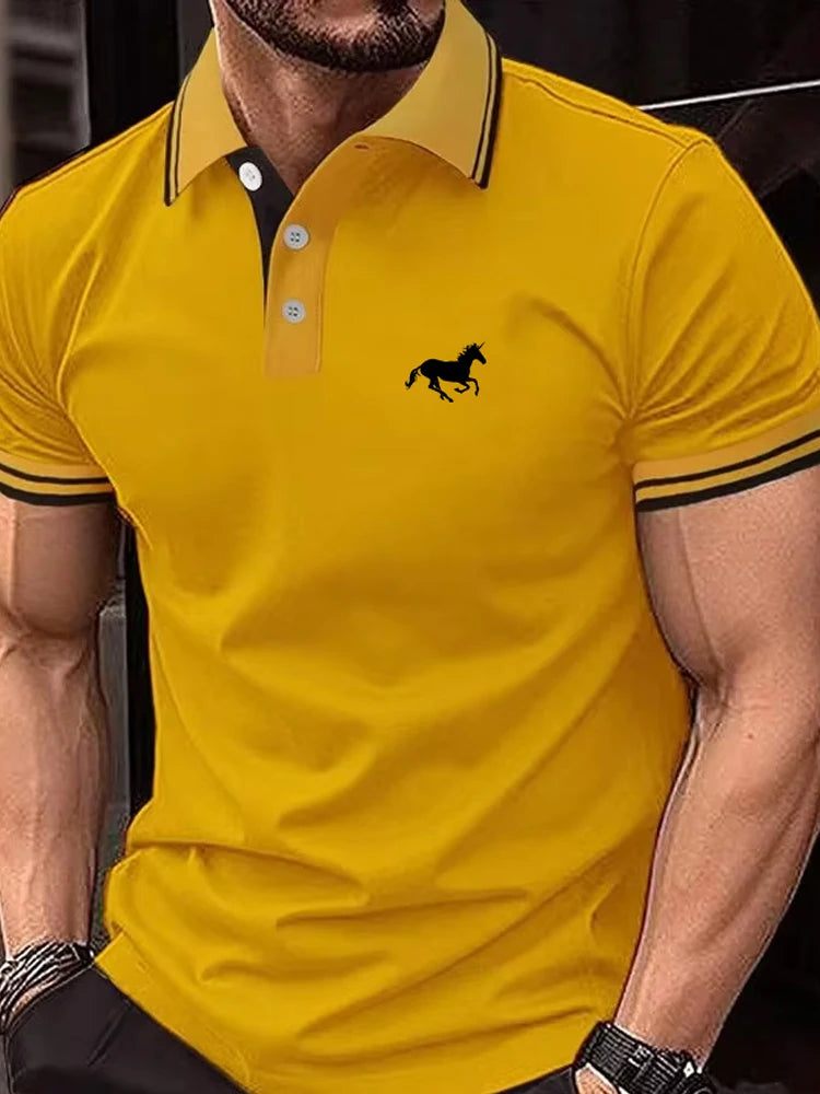 Mens Slim Fit Weekend Polo