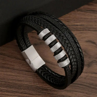 Woven Leather Bracelet