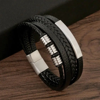 Woven Leather Bracelet