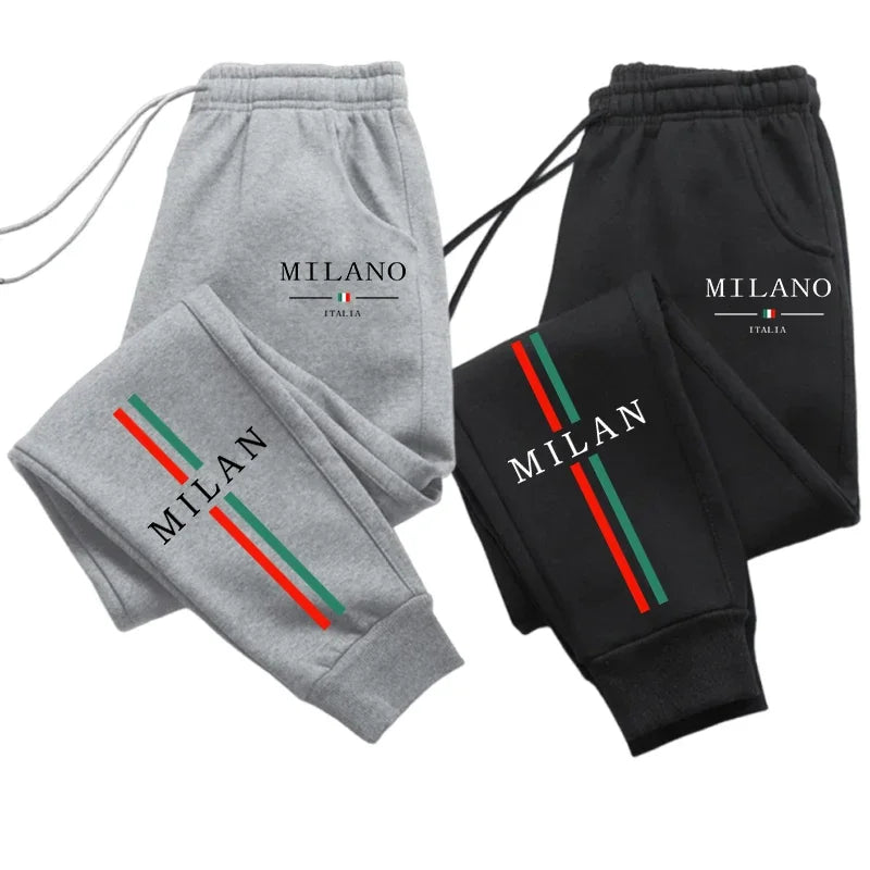 Milano Street Joggers — Men's Casual Sports Sweatpants