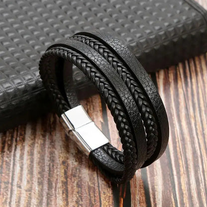 Woven Leather Bracelet