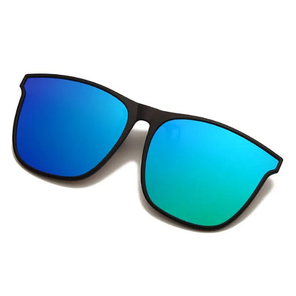 Photochromic Driving Sunglasses — Men's Anti-Glare Vintage Square Shades