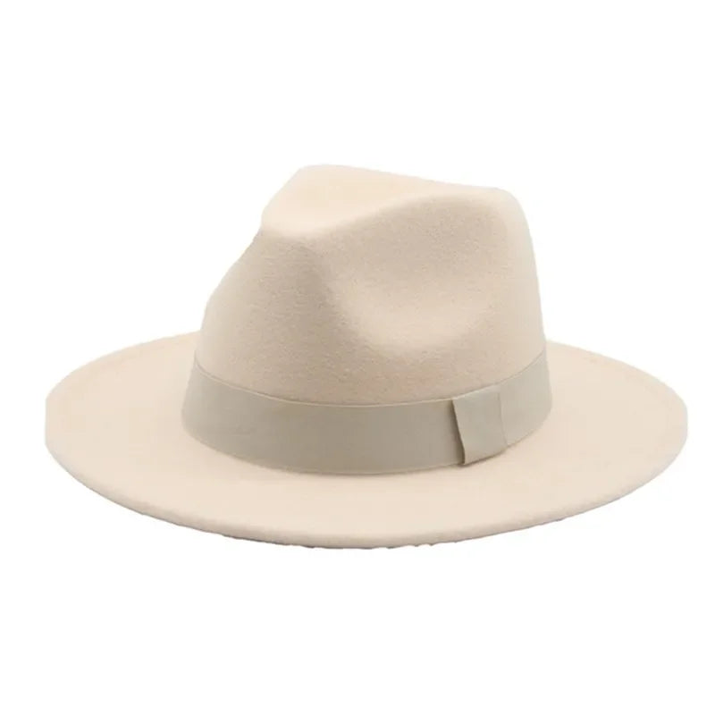 Classic Panama Fedora Hat for Women