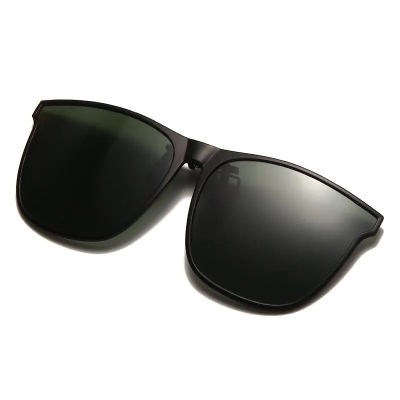 Photochromic Driving Sunglasses — Men's Anti-Glare Vintage Square Shades
