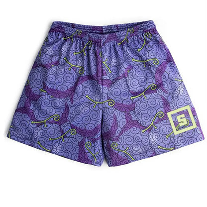 3D Print Sport Shorts — Men's Quick-Dry Gym & Beach Jogger Shorts