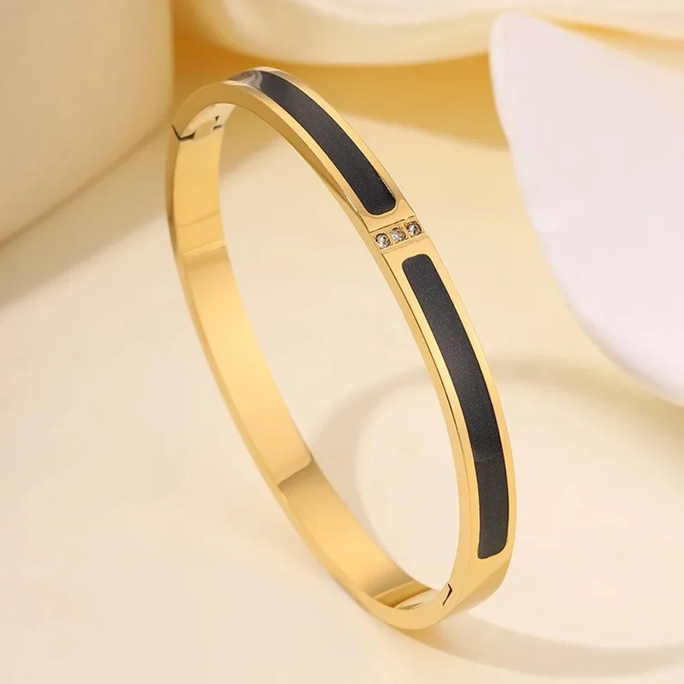 Zirconia Bangle Set