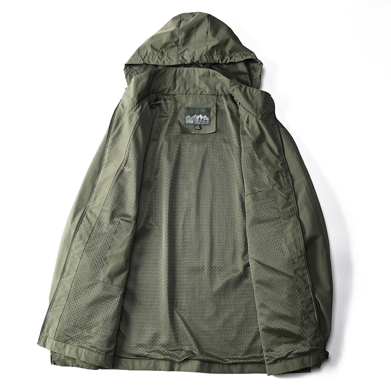 Tactical Waterproof Windbreaker
