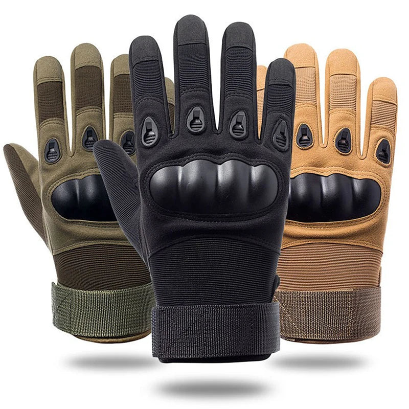 Tactical Hard-Shell Riding Gloves — Unisex Outdoor Sports Gloves