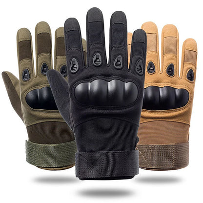 Tactical Hard-Shell Riding Gloves — Unisex Outdoor Sports Gloves