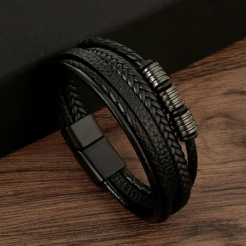 Woven Leather Bracelet