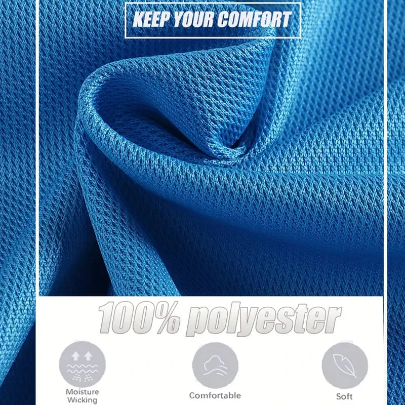 Breeze Comfort Polo — Men's Breathable Solid Short-Sleeve Shirt