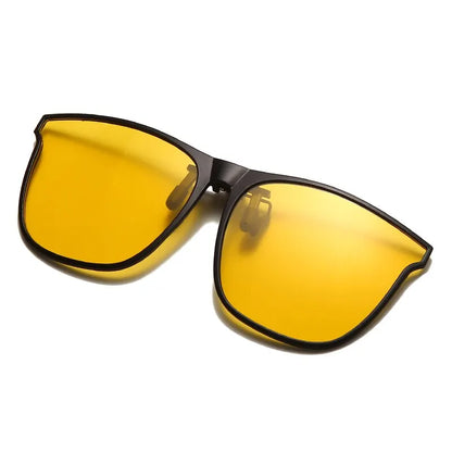 Photochromic Driving Sunglasses — Men's Anti-Glare Vintage Square Shades