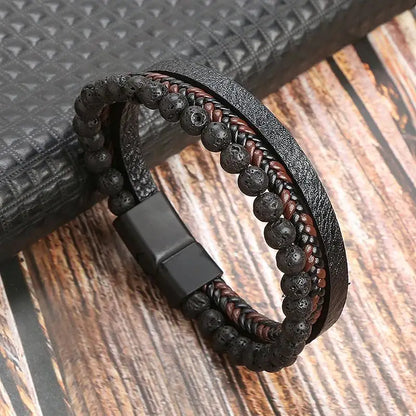 Woven Leather Bracelet