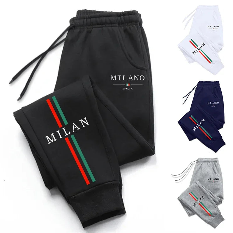 Milano Street Joggers — Men's Casual Sports Sweatpants