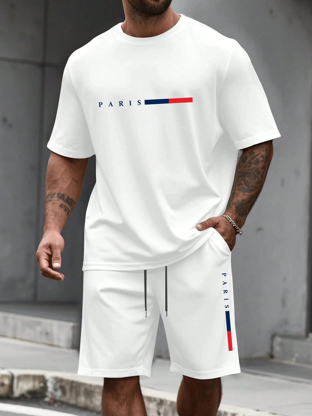 Run-Ready Set Mens Stylish 2 Piece Set
