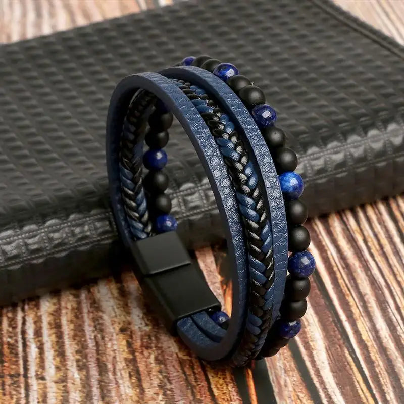 Woven Leather Bracelet