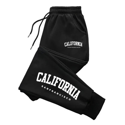 Hot Sales Mens Sweatpants Printing Casual Pants Outdoor Gym Sports Jogging Pants Autumn Winter Man Trousers Fitness Sportswear