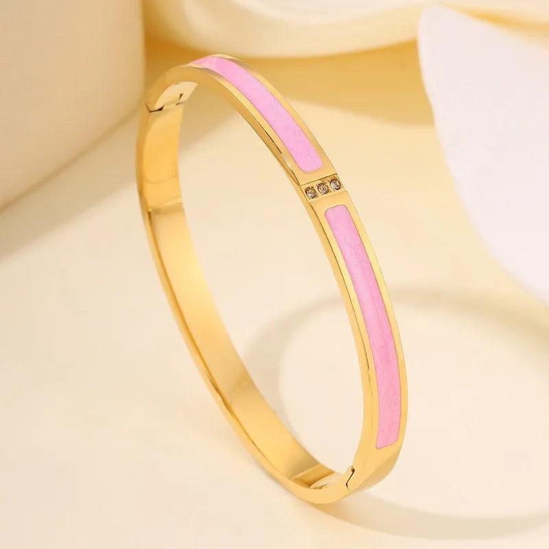 Zirconia Bangle Set
