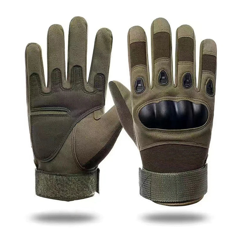 Tactical Hard-Shell Riding Gloves — Unisex Outdoor Sports Gloves