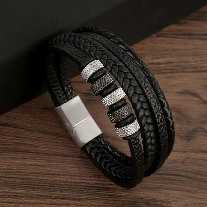 Woven Leather Bracelet
