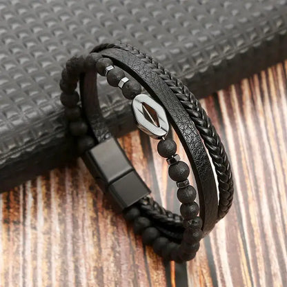 Woven Leather Bracelet