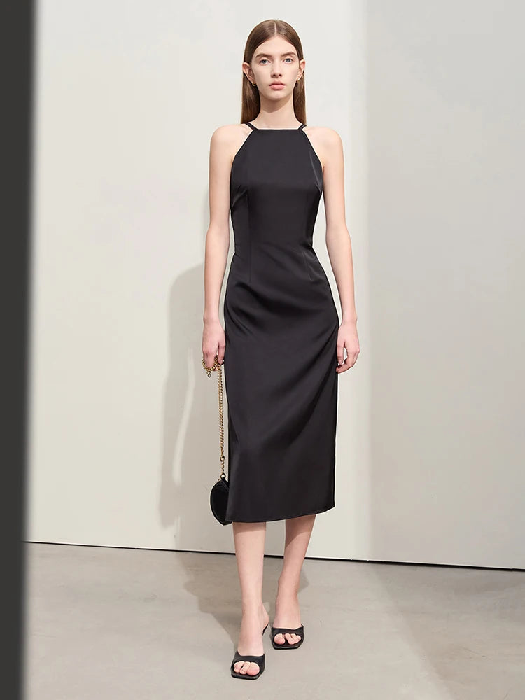 The Amii Minimalist Camisole Evening Dress