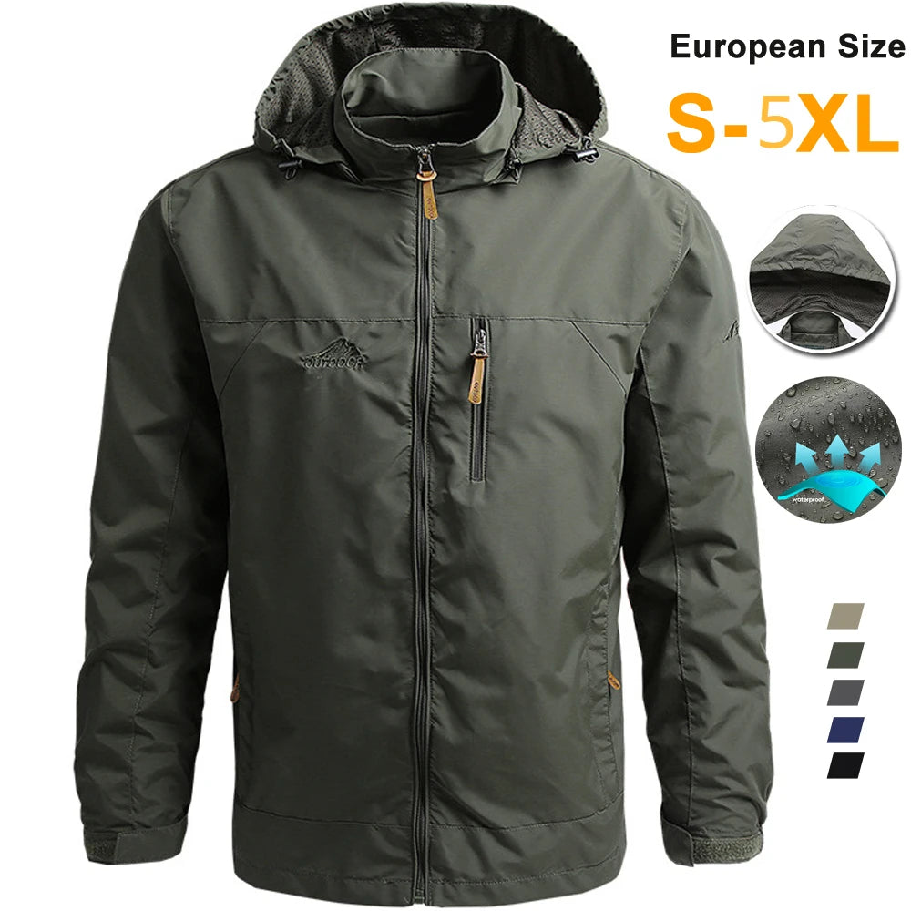 Tactical Waterproof Windbreaker