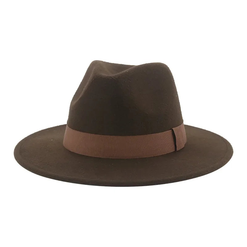 Classic Panama Fedora Hat for Women