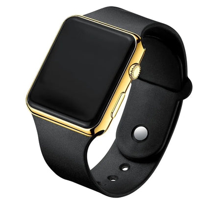 LED Digital Sport Watch — Unisex Silicone Band Casual Watch