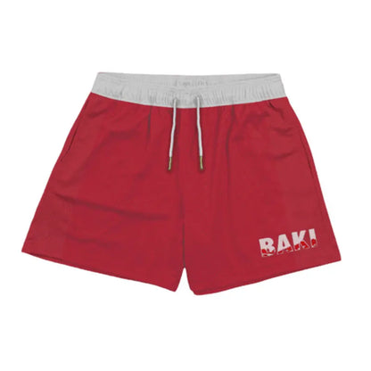 3D Print Sport Shorts — Men's Quick-Dry Gym & Beach Jogger Shorts