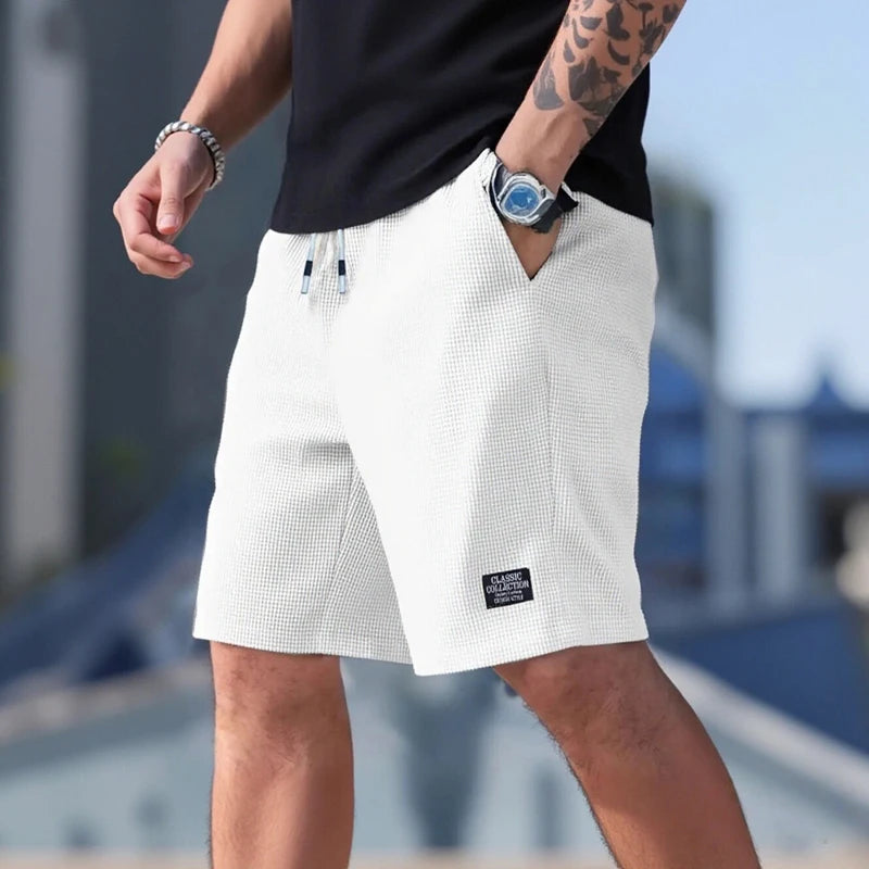 Textured Breathable Shorts