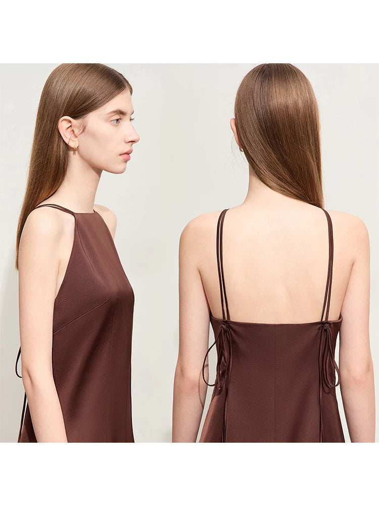 The Amii Minimalist Camisole Evening Dress